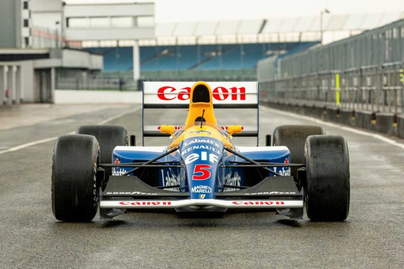 Легендарный формульный болид Williams FW14 Найджела Мэнселла выставят на аукцион