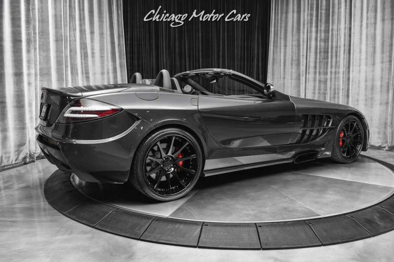 Родстер Mercedes SLR McLaren с карбоновым обвесом от Mansory продают за ₽73 млн