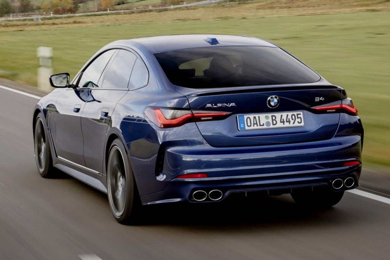 BMW Alpina B4 Gran Coupe: доработанный лифтбек оснастили мотором от M4