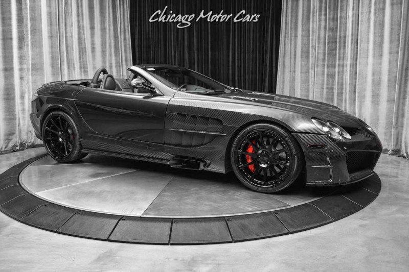 Родстер Mercedes SLR McLaren с карбоновым обвесом от Mansory продают за ₽73 млн