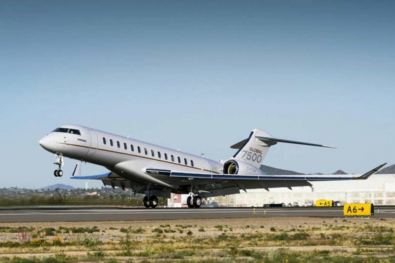 Bombardier Global 7500: загляните внутрь шикарного бизнес-джета за 75 млн долларов
