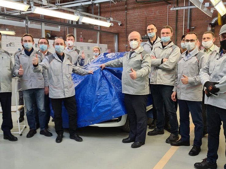 Совершенно новая LADA: ее показали главе АВТОВАЗа
