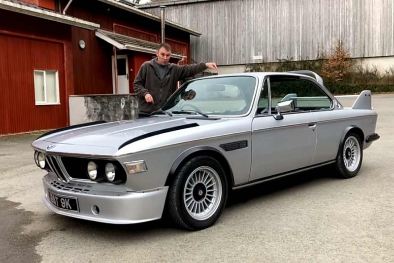 Классическую BMW E9 оснастили «начинкой» от Tesla и обвесом в стиле CSL