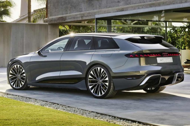 Немцы показали концептуальный электрический универсал Audi A6 Avant e-tron