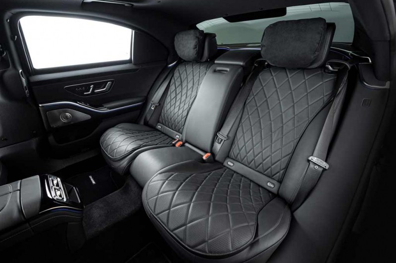 Фирма INKAS построила бронированный вариант нового Mercedes S-Class W223 5 Фирма INKAS построила бронированный вариант нового Mercedes S-Class W223