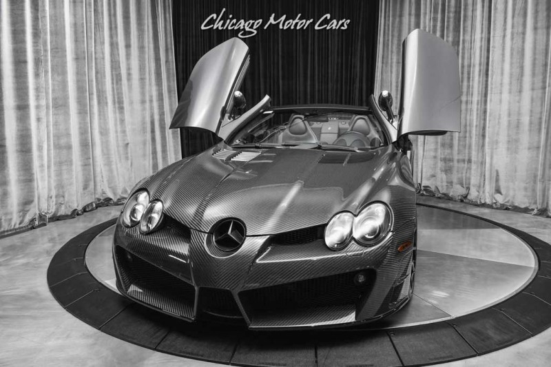 Родстер Mercedes SLR McLaren с карбоновым обвесом от Mansory продают за ₽73 млн
