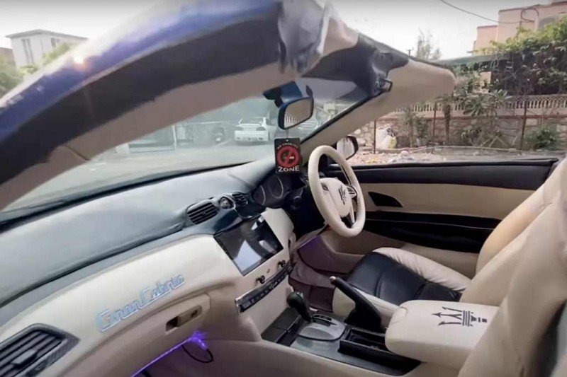 Несуразная копия Maserati GranCabrio на деле оказалась японским седаном