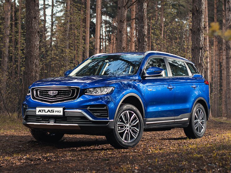 Россияне бросились расхватывать кроссоверы Geely Atlas Pro