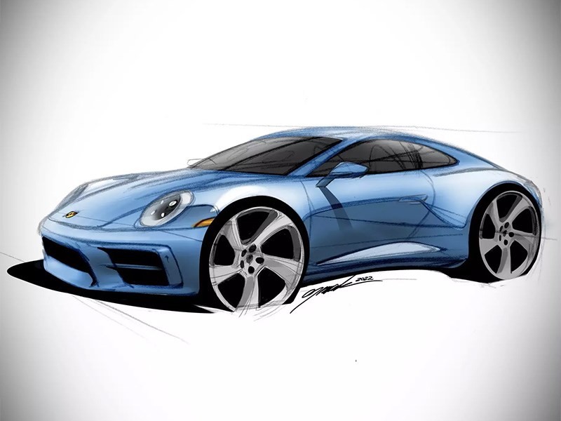 В Porsche создадут спорткар по мотивам мультяшного героя 1 В Porsche создадут спорткар по мотивам мультяшного героя