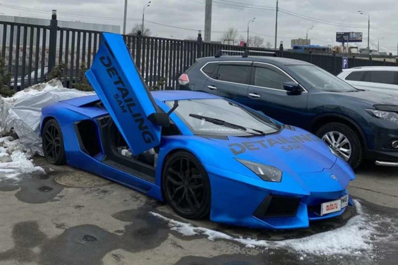 В Москве продают Lamborghini Aventador за 4,7 млн: хотя недавно он стоил всего миллион