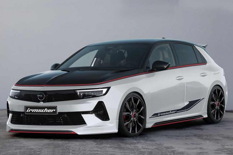 Тюнеры из Irmscher разработали «спортивный» обвес для нового Opel Astra L