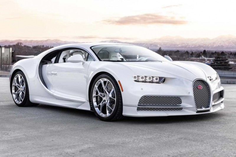 Рэпер Post Malon выставил на продажу свой Bugatti Chiron с опциями на 16 млн рублей