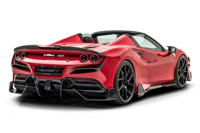 Специалисты Mansory подготовили 880-сильный вариант Ferrari F8 Spider 1 Специалисты Mansory подготовили 880-сильный вариант Ferrari F8 Spider