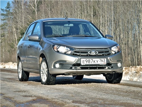 LADA Granta — как ощущаются улучшенные жигули тридцатилетней давности