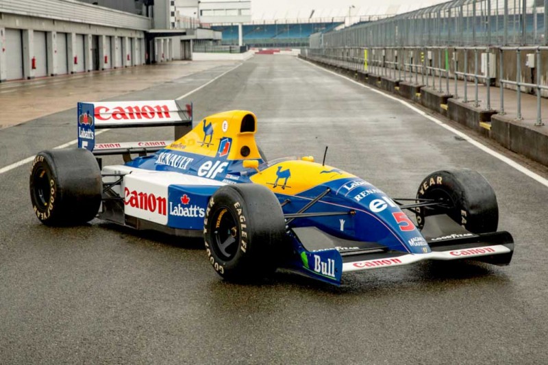 Легендарный формульный болид Williams FW14 Найджела Мэнселла выставят на аукцион