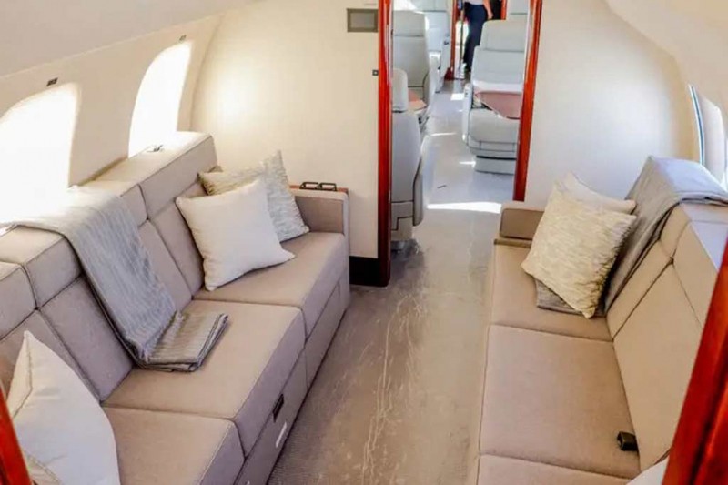 Bombardier Global 7500: загляните внутрь шикарного бизнес-джета за 75 млн долларов