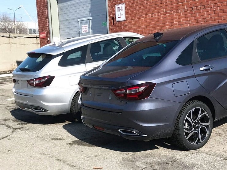 АВТОВАЗ готовит «горячий» универсал Lada Vesta