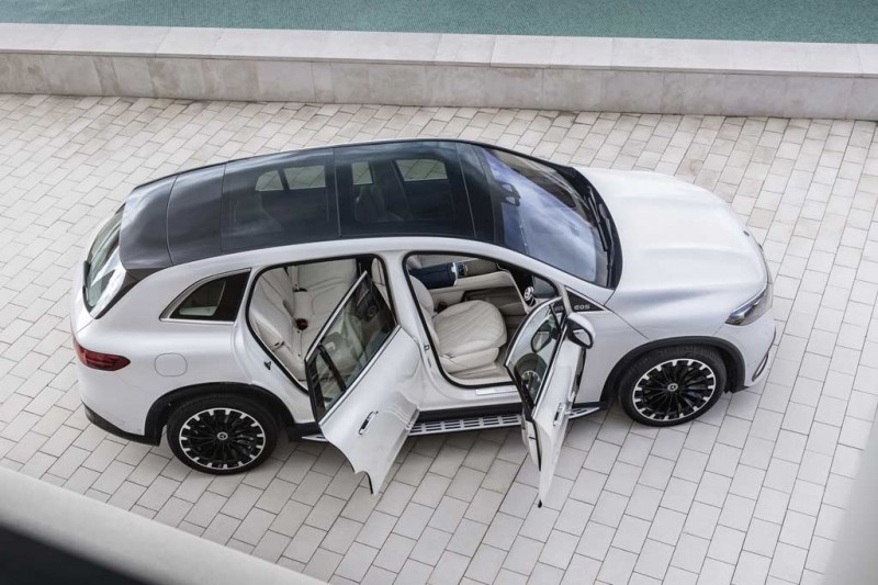 Mercedes EQS SUV: немцы представили большой электрический кроссовер
