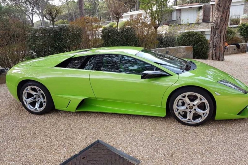 В России за зеленый Lamborghini Murcielago 2008 с небольшим пробегом просят ₽25 млн