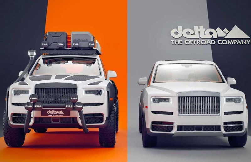 По заказу клиента тюнеры подготовили Rolls-Royce Cullinan к экстремальному бездорожью