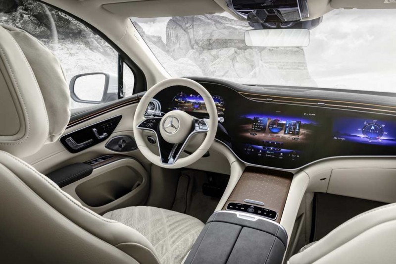 Mercedes EQS SUV: немцы представили большой электрический кроссовер