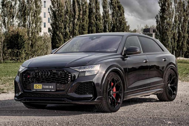 Специалисты ателье O.CT Tuning подготовили 800-сильный вариант Audi RS Q8