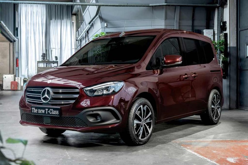 Немцы представили &laquo;каблучок&raquo; Mercedes T-Class: &laquo;люксовый&raquo; вариант модели Citan