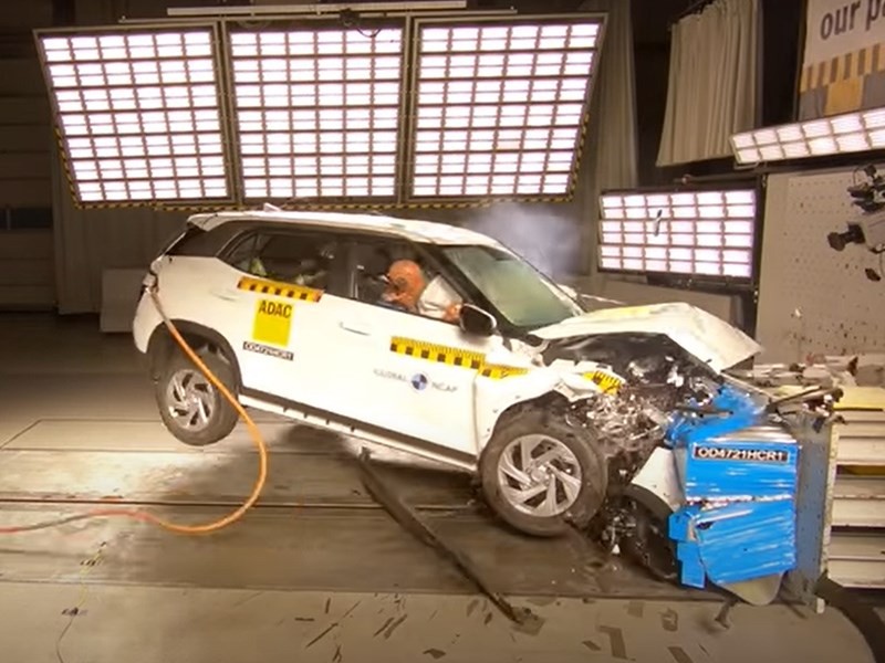 Hyundai Creta не может нормально пройти краш-тесты