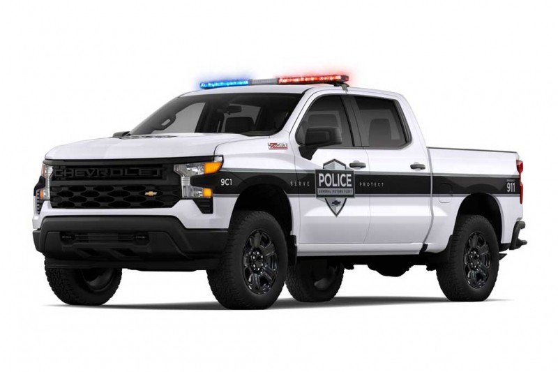 Пикап Chevrolet Silverado получил полицейскую версию для скоростных погонь