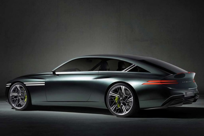 Genesis X Speedium Coupe: корейцы показали концептуальное большое купе 2 Genesis X Speedium Coupe: корейцы показали концептуальное большое купе