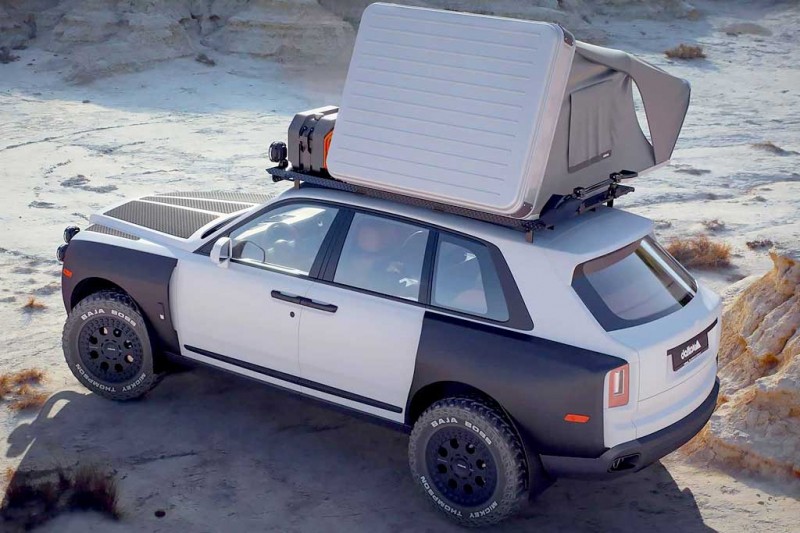 По заказу клиента тюнеры подготовили Rolls-Royce Cullinan к экстремальному бездорожью