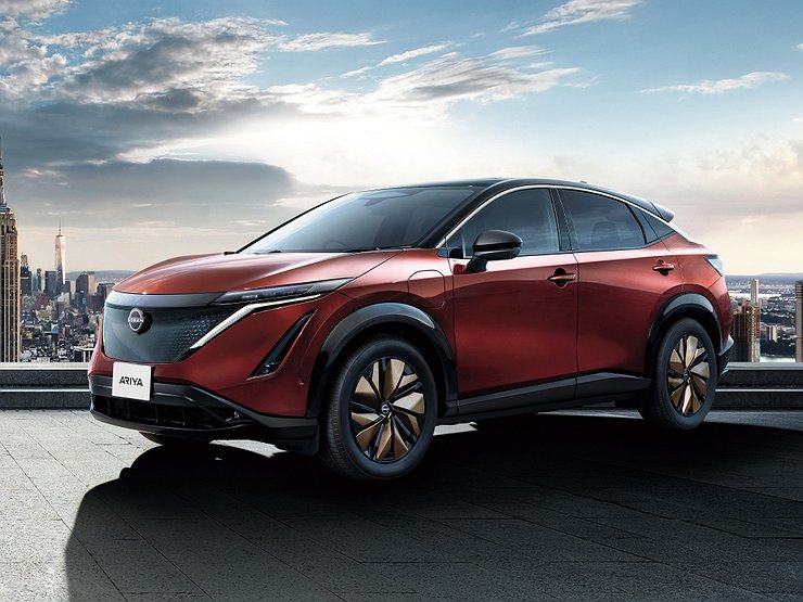 Новый кроссовер Nissan Ariya похвастался крутым дизайном