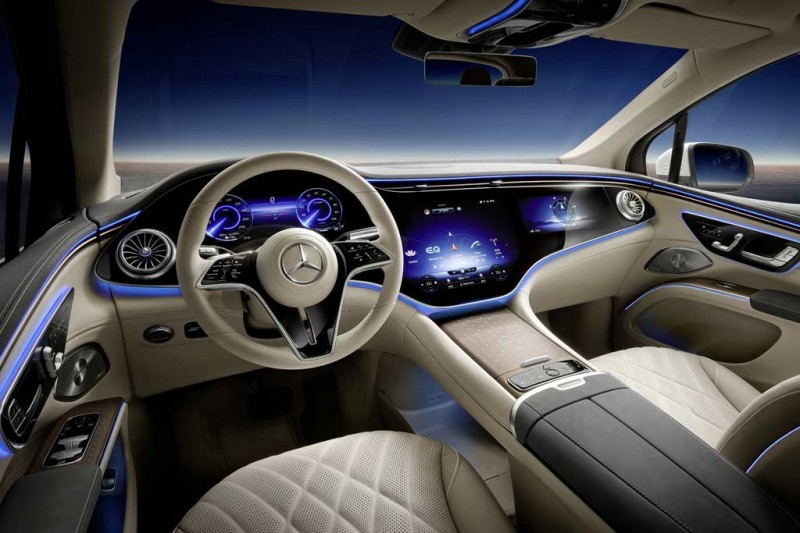 Mercedes EQS SUV: немцы представили большой электрический кроссовер