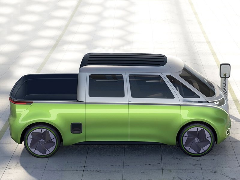 Volkswagen представил пикап на базе ID.Buzz