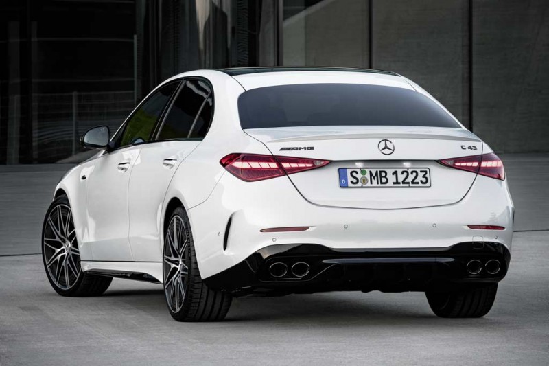 &laquo;Подогретый&raquo; Mercedes-AMG C43 W206 перешел на четырехцилиндровый турбомотор