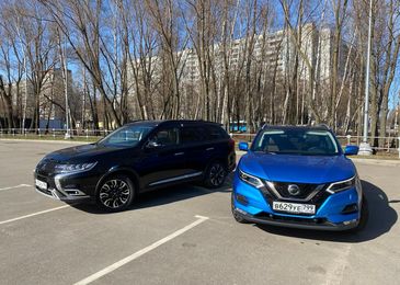 Без срока давности: сравнительный тест-драйв Mitsubishi Outlander и Nissan Qashqai 2 Без срока давности: сравнительный тест-драйв Mitsubishi Outlander и Nissan Qashqai