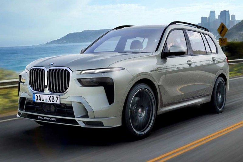 Обновленный BMW Alpina XB7 рассекретили вслед за донорским «икс-седьмым»