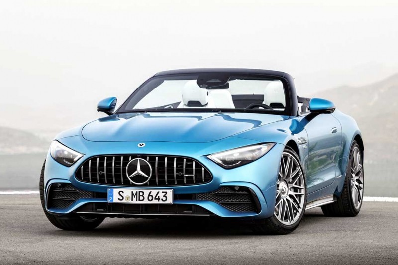 Немцы презентовали базовый родстер Mercedes-AMG SL43 с четырехцилиндровым турбомотором