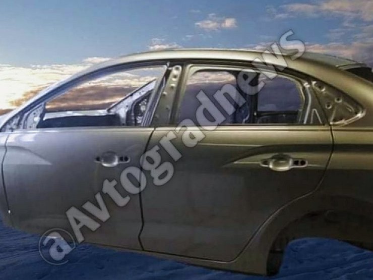 Первые фотографии будущей LADA Granta-2 1 Первые фотографии будущей LADA Granta-2