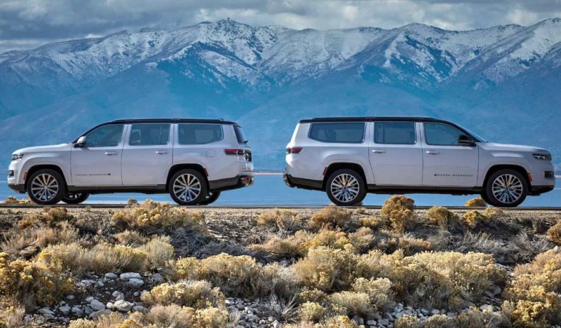 Jeep Wagoneer L и Grand Wagoneer L: удлиненные версии американского внедорожника