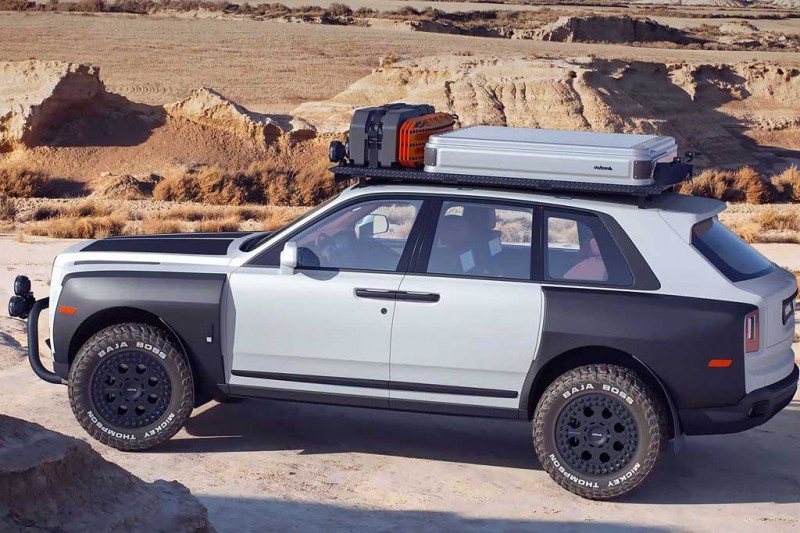 По заказу клиента тюнеры подготовили Rolls-Royce Cullinan к экстремальному бездорожью