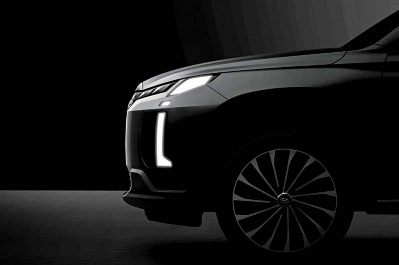 Корейцы готовят рестайлинговый вариант Hyundai Palisade: первые тизеры новинки