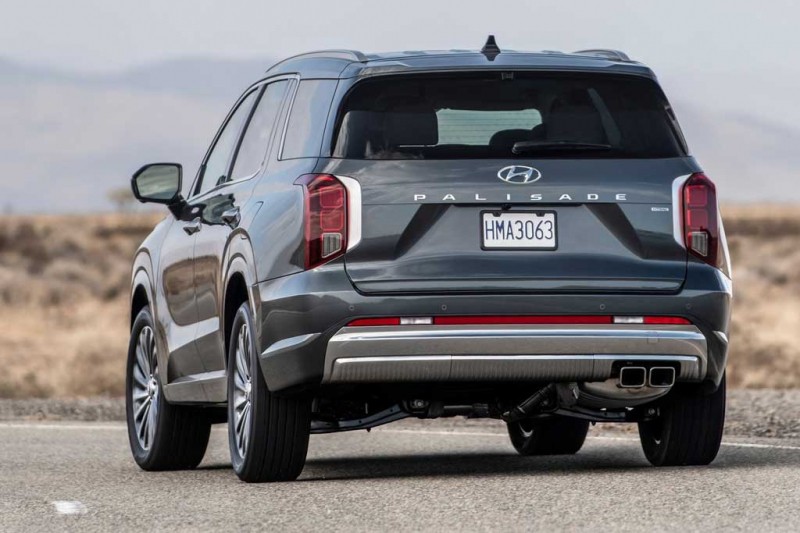 Hyundai Palisade 2023 года: подретушированный дизайн и расширенное оснащение