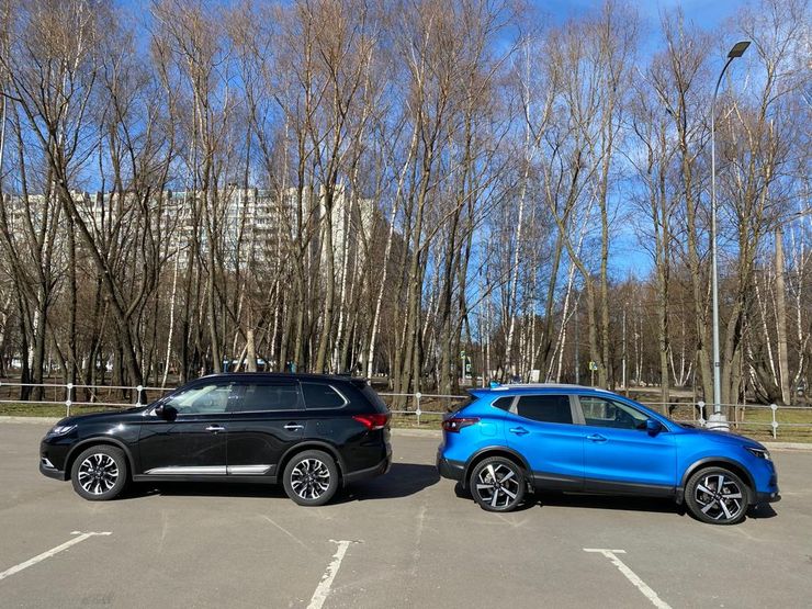 Без срока давности: сравнительный тест-драйв Mitsubishi Outlander и Nissan Qashqai 4 Без срока давности: сравнительный тест-драйв Mitsubishi Outlander и Nissan Qashqai
