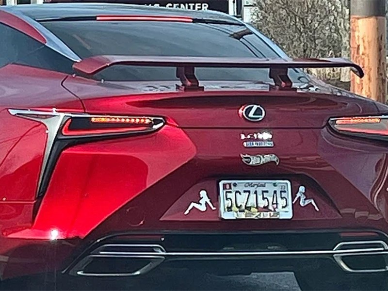 Найден самый уродливый Lexus LC500