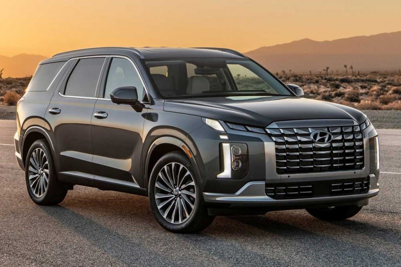 Hyundai Palisade 2023 года: подретушированный дизайн и расширенное оснащение