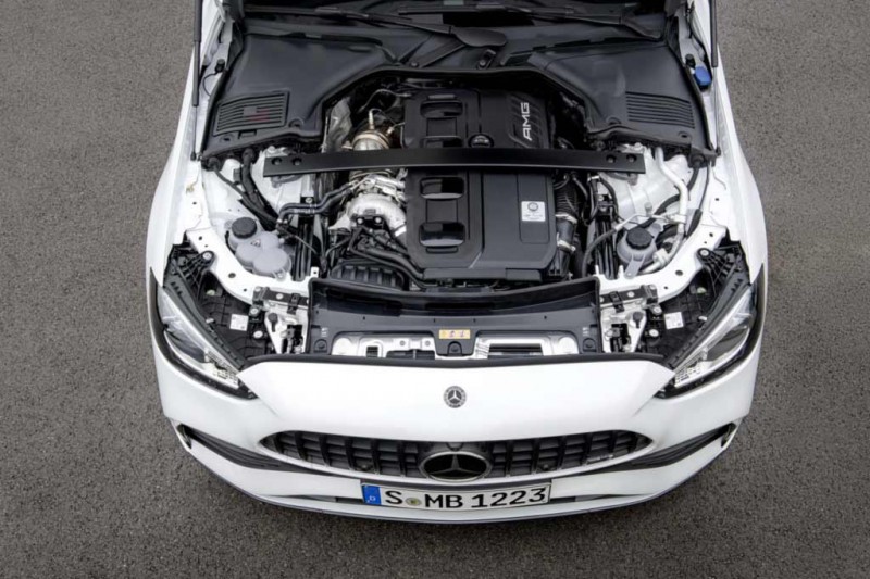 &laquo;Подогретый&raquo; Mercedes-AMG C43 W206 перешел на четырехцилиндровый турбомотор