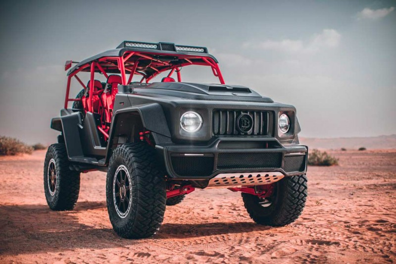 Brabus 900 Crawler: экстремальный вездеход стоимостью ₽51 млн на базе G63