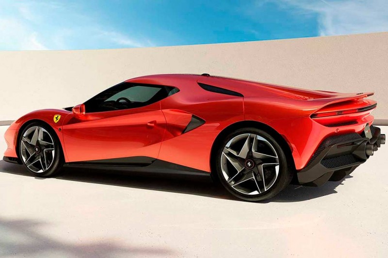 Представлен уникальный суперкар Ferrari SP48 Unica на базе F8 Tributo