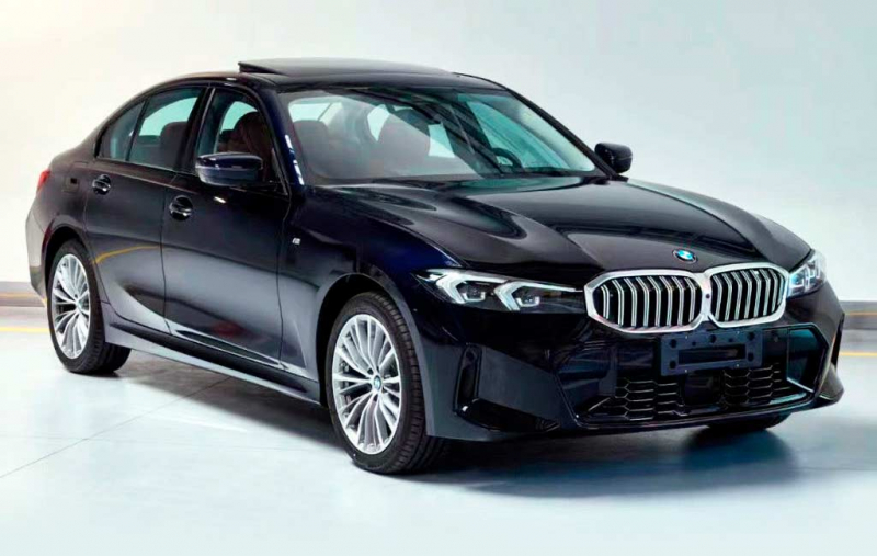 BMW 3-Series 2023: внешность обновленного седана больше не секрет